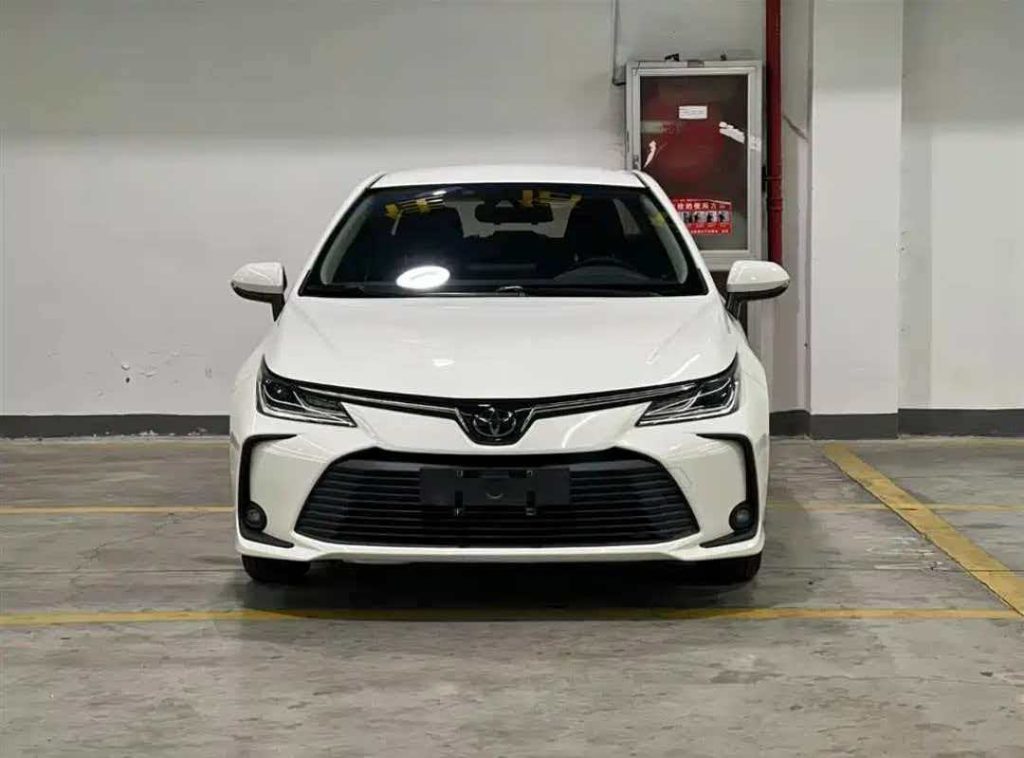 2021 White Toyota Corolla Front - The #1 Choice for Profitable Taxi & Uber Business in Nigeria & Kenya.